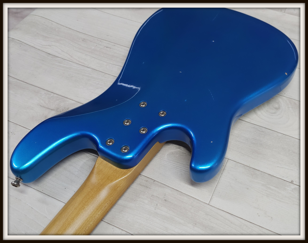 Sandberg California II VS4 Lionel Birdseye Maple Shortscale, Soft Aged Lake Placid Blue *2nd Hand*