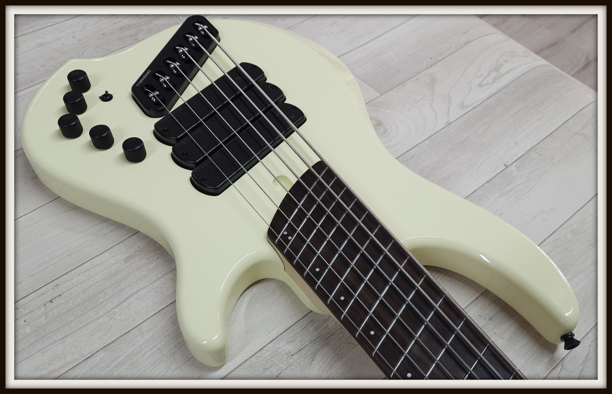 Dingwall Combustion Rosewood 6-String, Vintage White, Limited Edition