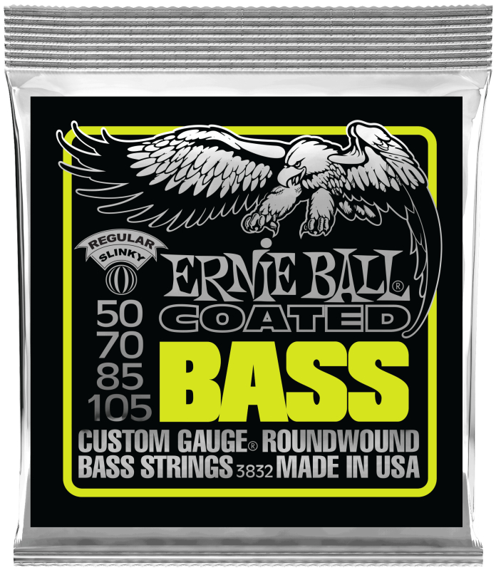 Ernie Ball 3832 Coated E-Bass Strings, 50-105