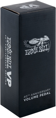 Ernie Ball EB6110 40th Anniversary Volume Pedal, State Black
