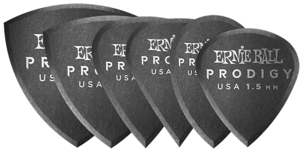 Ernie Ball 9342 Prodigy Plektren Multipack, 1.50mm, 6 Stück