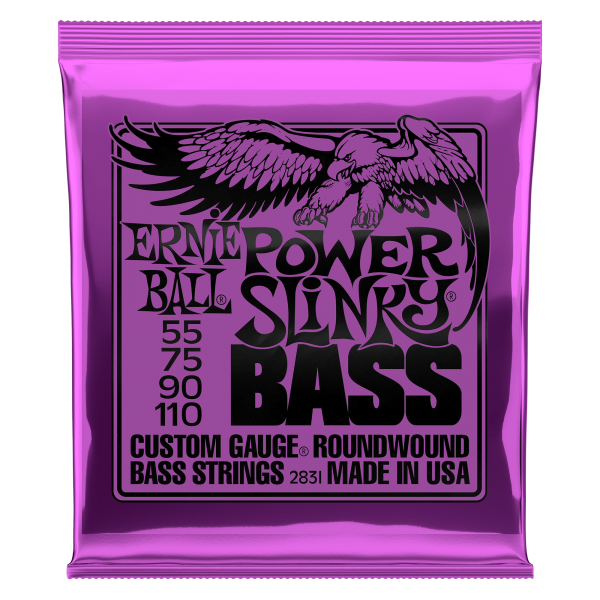 Ernie Ball 2831 E-Bass Strings, 55-110