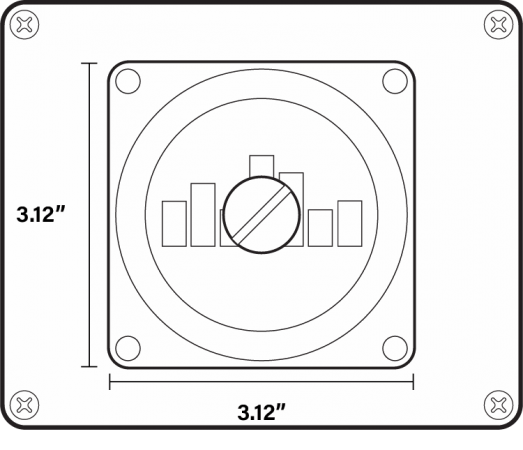 Temple Audio Design TQR-L Quick Release Large Mounting Plate