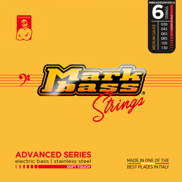 Markbass Advanced Series Stainless Steel Strings, 30-130