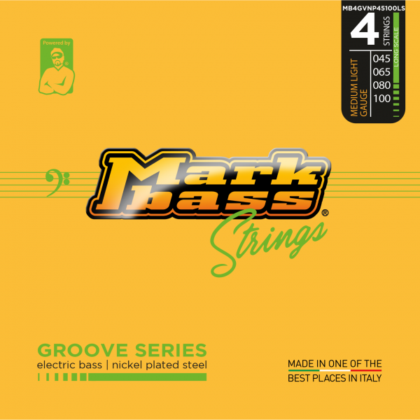 Markbass Groove Series Nickel Strings, 45-100