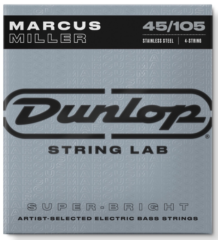 Dunlop Marcus Miller Medium Stainless Steel, 45-105