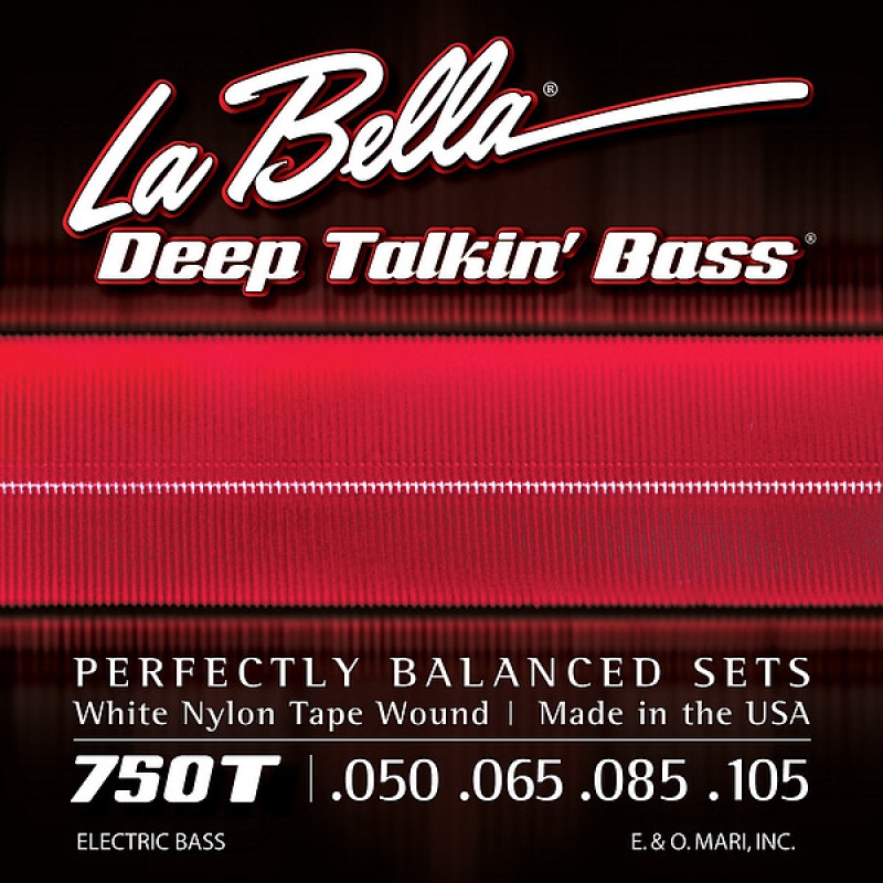 La Bella 750T White Nylon Tape, 50-105