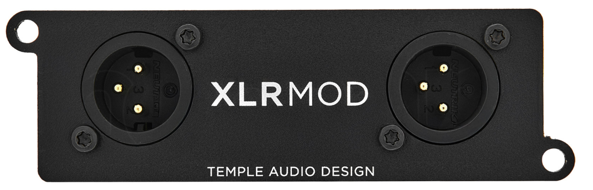 Temple Audio Design MOD-XLRMM XLR Modul, Male+Male