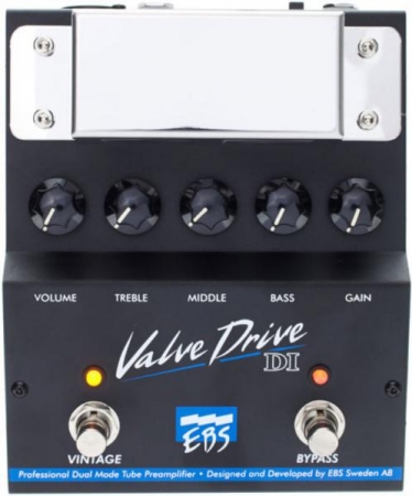 ベース EBS Valve Drive 目で見る機材レビュー】ベース用真空管DI EBS VALVE DRIVE DI