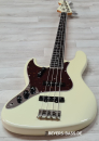Fender American Vintage II 1966 Jazz Bass RW, Olympic White, Linkshänder, B-Ware