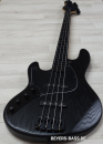 Sandberg California II TT4 Fretless, Open Pore Black, Lefthand *OUTA BASS 2026*