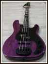 Lakland Skyline 44-64 Custom GZ Geezer Butler, Translucent Purple Gloss