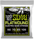 Ernie Ball 2812 Cobalt Flatwound E-Bass Strings, 50-105