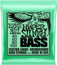 Ernie Ball 2841 Hyper Slinky E-Bass Strings, 40-100