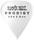 Ernie Ball 9341 Prodigy Sharp Plektren, 2.00mm, 6 Stück *Black Weeks 2025*