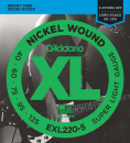 Daddario EXL220-5, 40-125