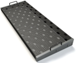 Temple Audio Design DUO-34-GM Duo 34 Pedalboard, Gunmetal Grey